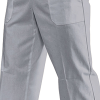 PANTALONI ELASTICO MISTO COTONE